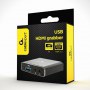Gembird | USB HDMI grabber, 4K, pass-through HDMI | UHG-4K2-01 | Ethernet LAN (RJ-45) ports | USB 3.0 (3.1 Gen 1) ports quantity - 5
